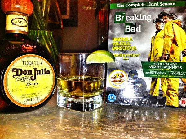 TheRock's tweet photo. My Saturday night. Raises glass.. #SaludMyFriends http://t.co/QHi1eqCS