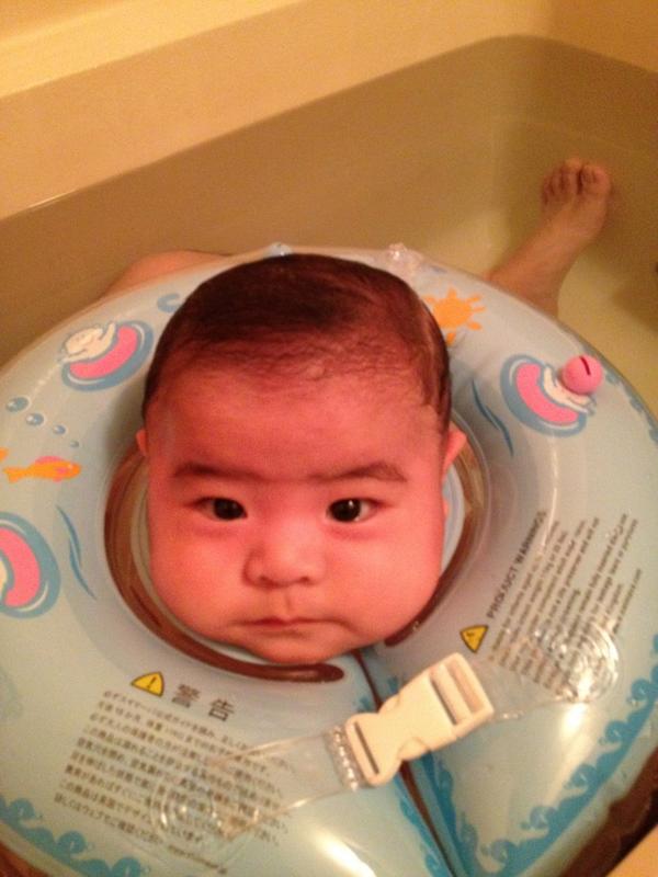 patorapp's tweet photo. バスタイム(⌒-⌒; ) http://t.co/HOQ1z6M7