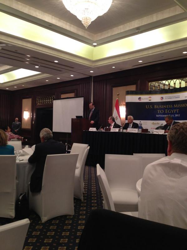 ALYNH77's tweet image. Now Minister of Foreign Trade &amp;amp; Industry, Hatem Saleh

#USEBC #USEgypt #مصر #egypt