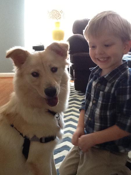 Graham has a new buddy...