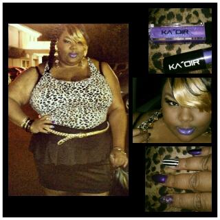 RocSTARR_Barbie's tweet photo. @KeyshiaKaoir @KAOIR_Cosmetics gives me soooo much life!! Makes my alter ego "Rockstarr Monroe" come out! Oww! Oww! Lol http://t.co/CK6lxUI1