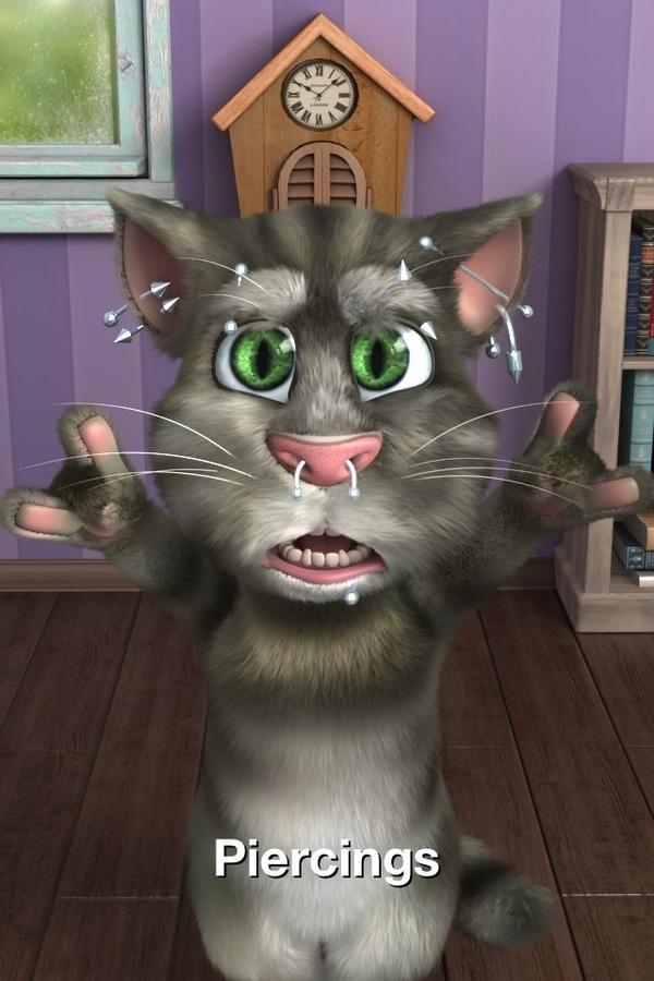 chefbizmarkie's tweet photo. Talking Tom Cat 2 app: http://t.co/YaMTknu4 http://t.co/0BOPV9tP