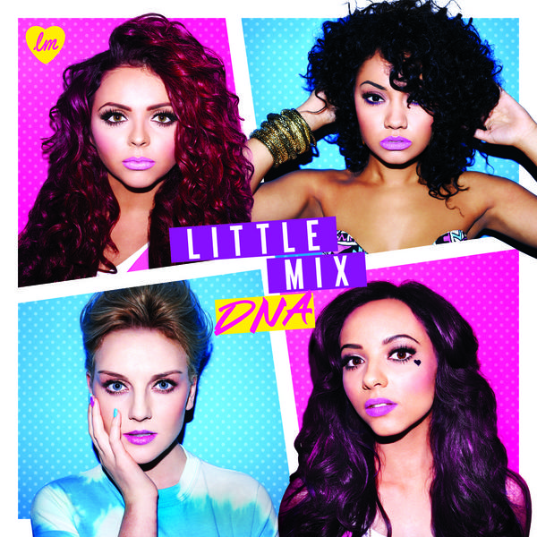 Mixers, we’re sooooo excited to share the name and cover of our debut album ‘DNA’!!! Little Mix xxx