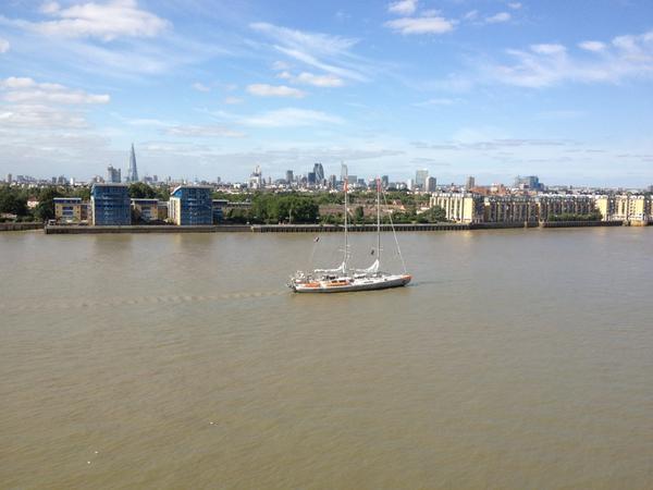 MBArundell's tweet photo. @taraexpeditions welcome to London! http://t.co/F5kqkGzu