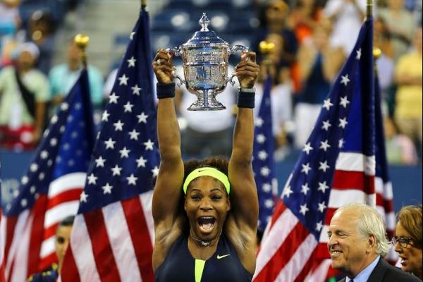 VenusSerenaDOC's tweet photo. CONGRATULATIONS to @serenawilliams on her 4th U.S. Open title! Great work! http://t.co/ddpTbNUW