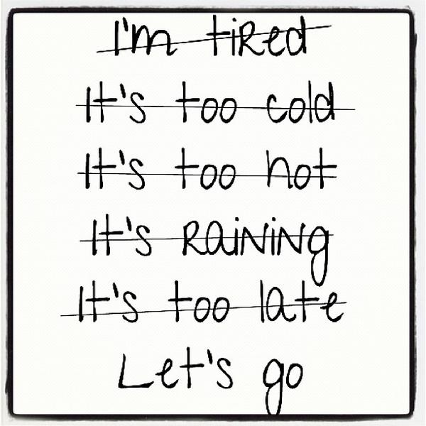Gym_Inspiration's tweet photo. Avoid excuses make it happen http://t.co/aWZyys6C