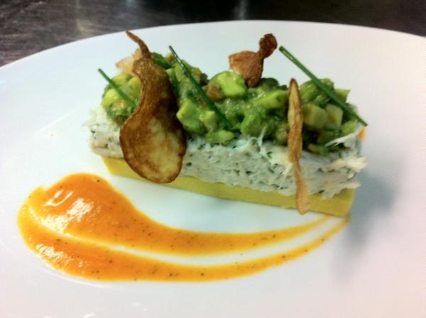 ChefVignola's tweet photo. @striphouse crab avocado corn gel http://t.co/gD2FPvGM
