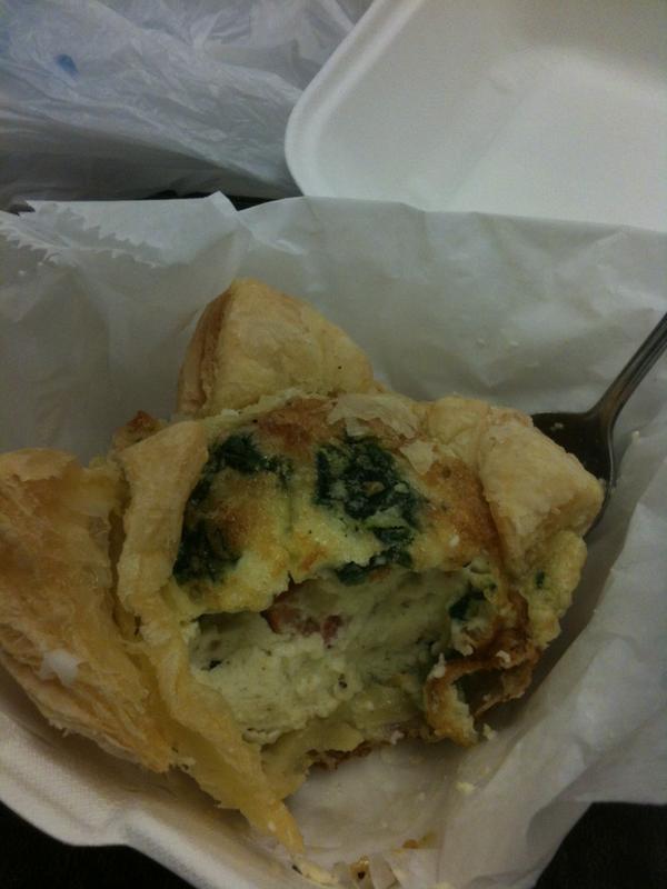 CIOPaige's tweet photo. This is the best breakfast quiche I've ever had - great job Jack! Welcome to @NWACC @SilverJoes! #justgained10lbs http://t.co/PuRj1R19