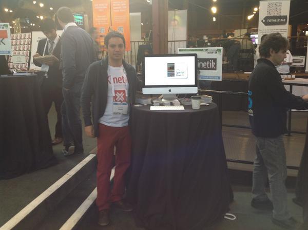 Getting ready for #tcdisrupt. Exited to here!