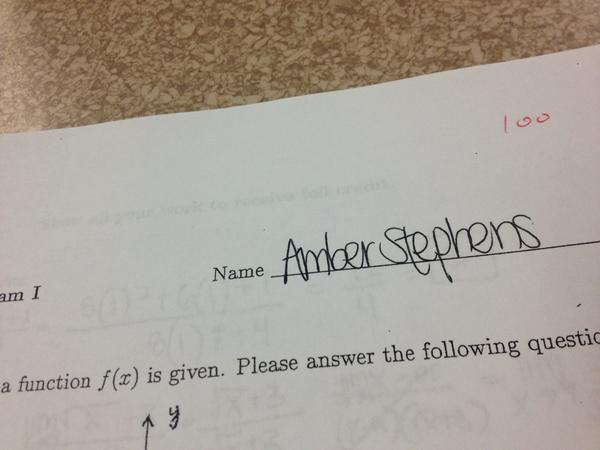 amber_renee32's tweet image. 100 on my first test in college? #imgoodwiththat