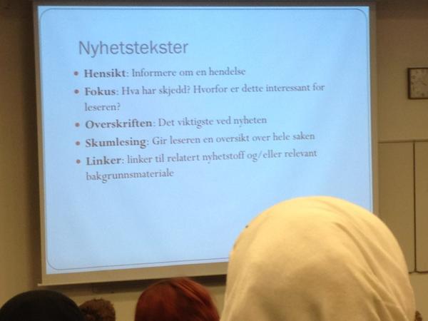 LeKasin's tweet photo. Begynner å mistenke at alle utdanningene på HiOA er den samme, bare under forskjellige navn... #dejavu #konspirasjon http://t.co/sAMMTOkj
