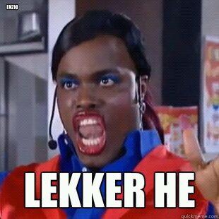 WeTalkOnzin's tweet photo. Lekker! http://t.co/4OEumiNj