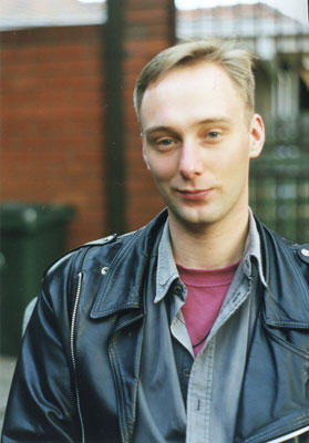 Me in my leather jacket back inthe 90s