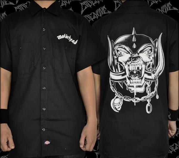 motorhead work shirt