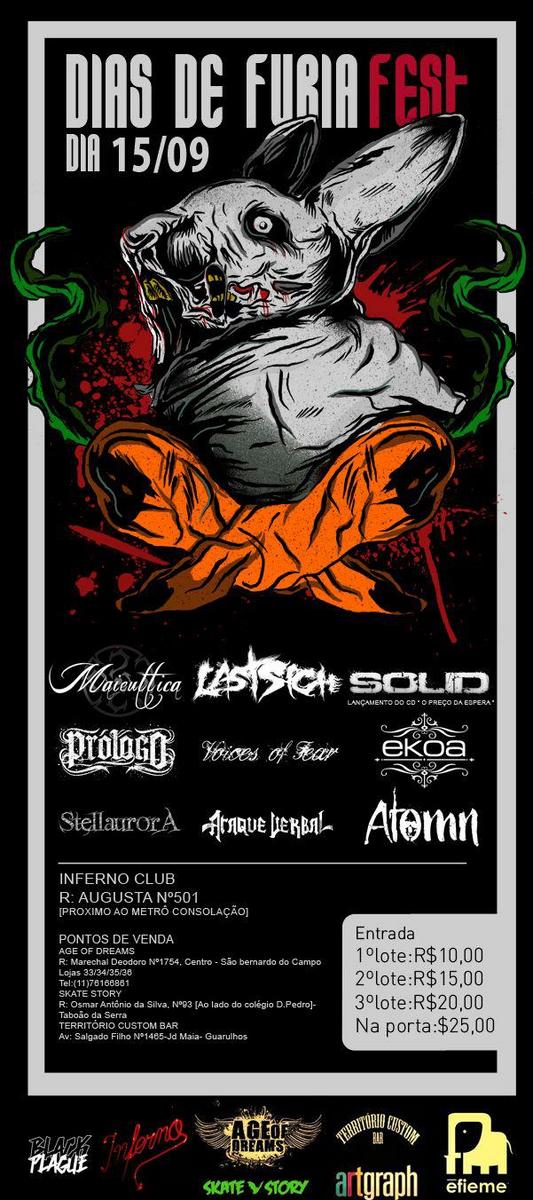lastsighmetal's tweet photo. Esse sábado, São Paulo novamente, desta vez no Inferno Club, só banda foda! http://t.co/dMeOfgOJ