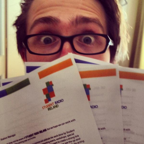 StudentRadioIE's tweet photo. Attention student radio station managers. Membership application packs are in the post! Hope to have you on board! http://t.co/jLeCQ3wz