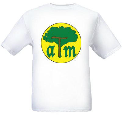 ATM t-shirts available in Large. £9.99 plus p&amp;p.
Email us at allthingsmorris@btinternet.com to order.