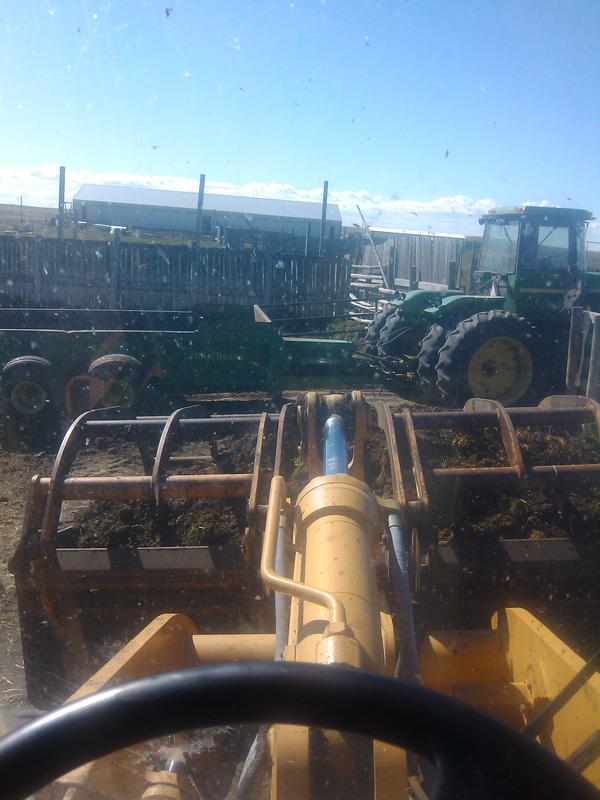 Mattvdd5's tweet image. Loading manure spreader.. #lotsofshit #westcndag