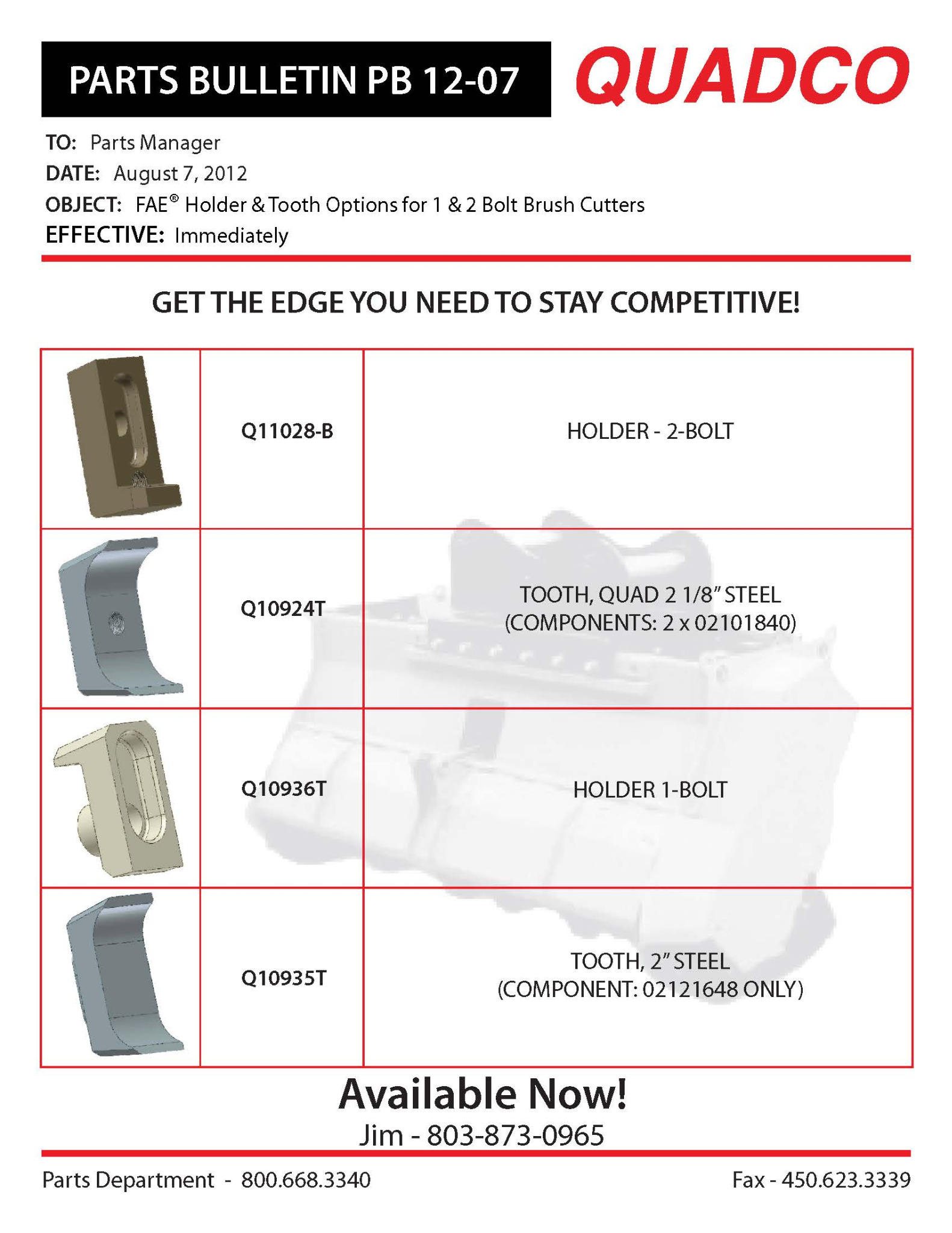 Quadco Inc. on Twitter "FAE Mulcher? Add efficiency to your machine