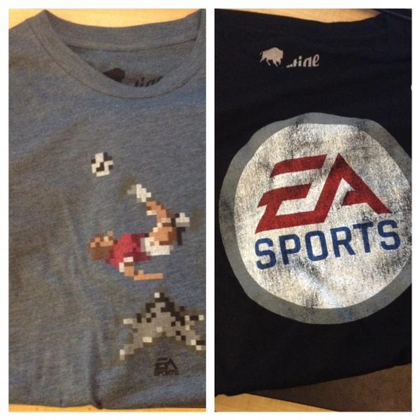 EASPORTSFC's tweet image. Enjoying the #FIFA13Demo? We're giving away some EA SPORTS t-shirts. RT this and we might give it to you!