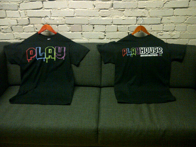 Playhouse T-Shirt Options