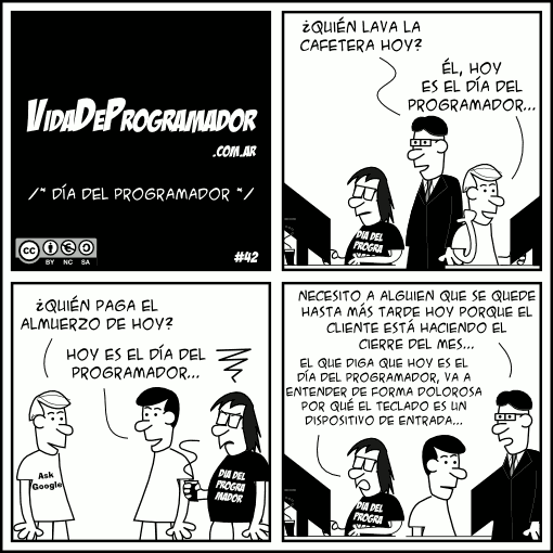 Programador_ES's tweet image. Feliz dia del programador!