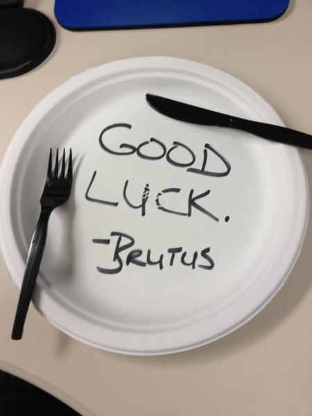 gb_vs_machine's tweet photo. The taunting has begun... http://t.co/tg8eqIDD
