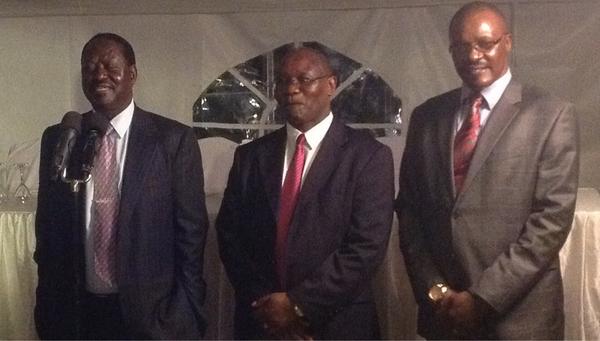 RailaOdinga's tweet image. Bidding farewell to Mr James Ongwae &amp;amp; welcoming @EliudOwalo as my campaign manager. Karibu.