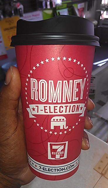 PartyStudent's tweet image. Having coffee with our future president.  Romney 2012