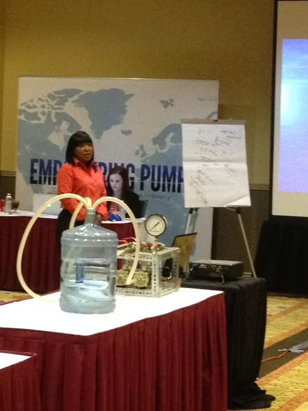 CharliKMatthews's tweet image. Carine with Torishima Pump opens High Pressure Pump presentations at #PumpTec @pumpconference