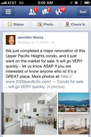 Bldmark's tweet image. A great example of #social and #real estate happening