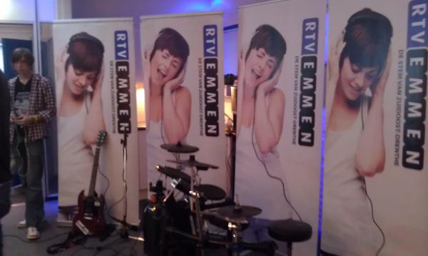 lennnaaart's tweet image. We zijn overduidelijk bij RTV Emmen :p #ProjectUnknown