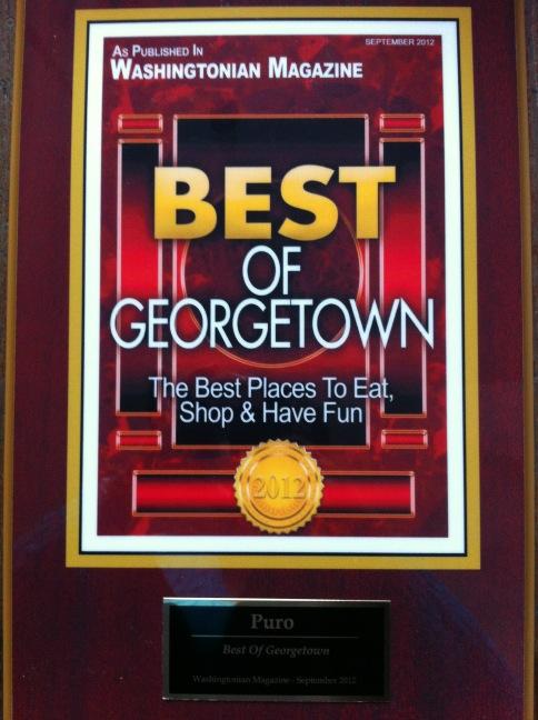 BePuro's tweet image. Best of Georgetown by washingtonian magazine @georgetowndc @DCFoodTours @DCPicks @DCDiners @dchappyhours