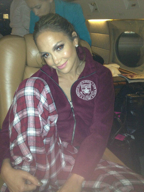 JLo's tweet photo. Proud Preston girl!! To all the PRESTON girls!! Lots of love. Thanks for the goodies!! #almamater #memories @KatieShow http://t.co/iXzfG8UB