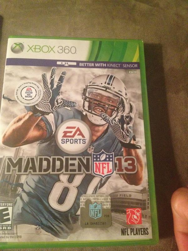 jaytatum0's tweet photo. Thanks to Big Reg just got that Madden http://t.co/Z1C2CRAA