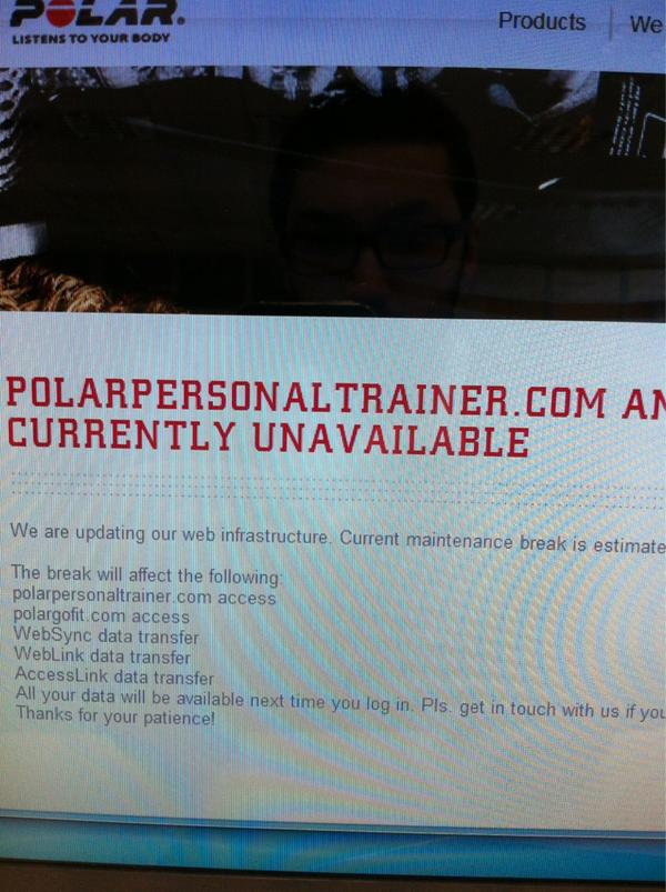 iamtxena's tweet image. Oh nooo! Cannot sync my running races!! #polarisdown