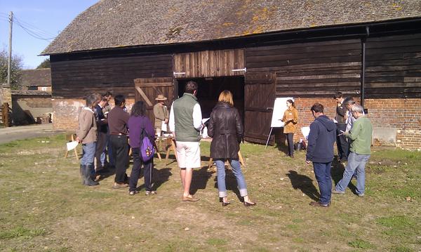 Tim_Perrett's tweet image. Excellent start to wessex organic arable group. Undersowing top of the agenda, its been tough getting mix right!