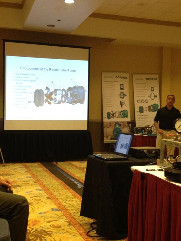 CharliKMatthews's tweet image. Rotary Lobe Pumps can be used in many applications with low maintenance! Thanks Gerald!  #PumpTec @PumpConference