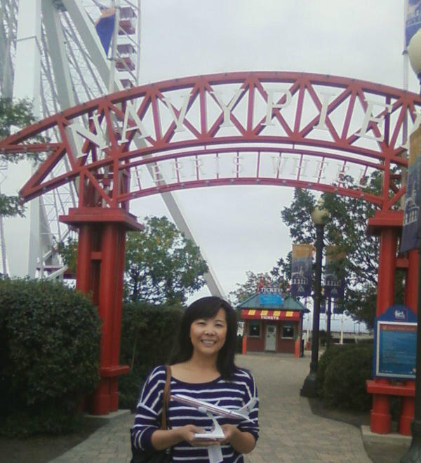 AmericanAir's tweet photo. The 2nd plane was found @NavyPier &amp; 5K @AAdvantage miles claimed! We’ll have your 3rd clue shortly. #Hello737 http://t.co/PZpZfyH2