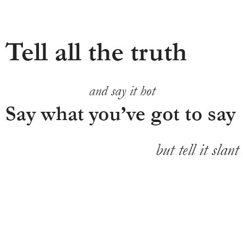 bethdayer's tweet image. Be still when you have nothing to say... #modpo #Dickinson #DHLawrence