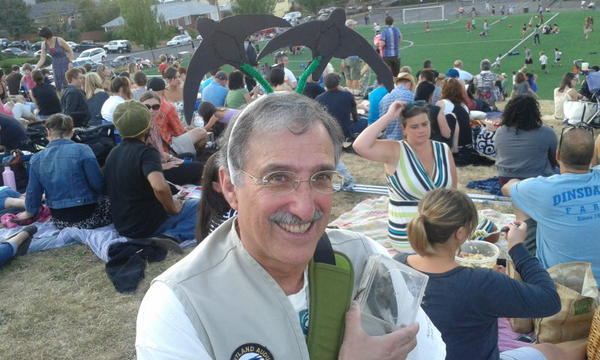 PDXScenes's tweet image. Audubon volunteer at #SwiftWatch