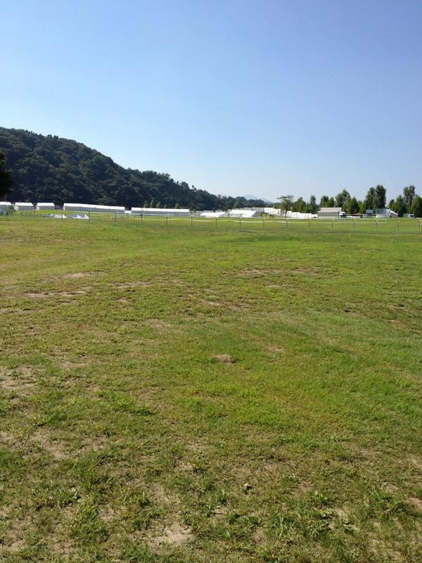 SWting's tweet photo. みちのく公園2日目。��日も快晴です！ http://t.co/KQwiW92u
