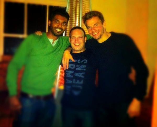 A few cheeky preliminary drinks for @JedChief 's bday and some 'headfuckers' curtesy of Tony Cobb... #bestchums #Jbday