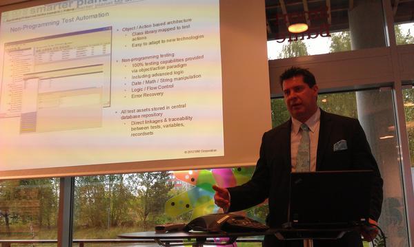 BarbroHellstrom's tweet image. Listing to #Mikael Oqvist talking about #SmarterTesting on this #FridayUpdate @IBMForumNordic