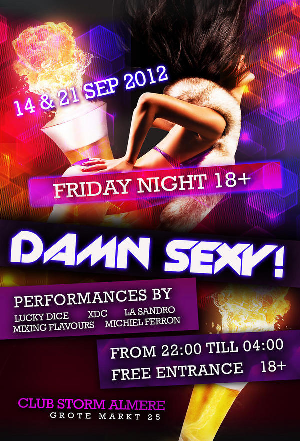 ClubStormAlmere's tweet photo. Vanavond in Club Storm Almere! Damn Sexy! Zorg dat je er bij bent! Entree is gratis! http://t.co/ApaxsqrD