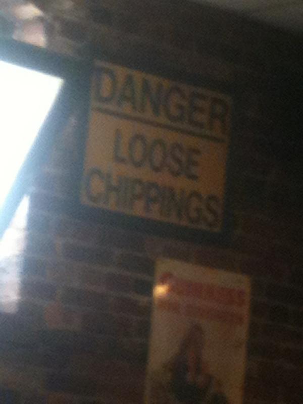 ChrisDistance's tweet image. My muther always told me to calm down or I'll come apart or sumthin.  #chipchipperson