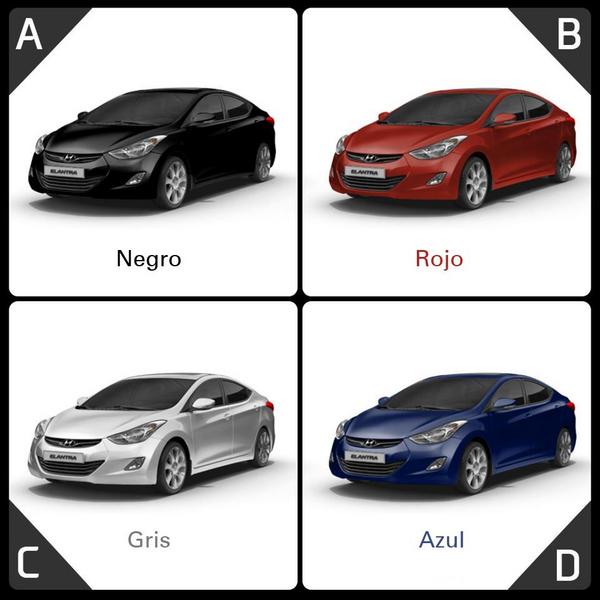 ¿De qué color preferís este chuzo?