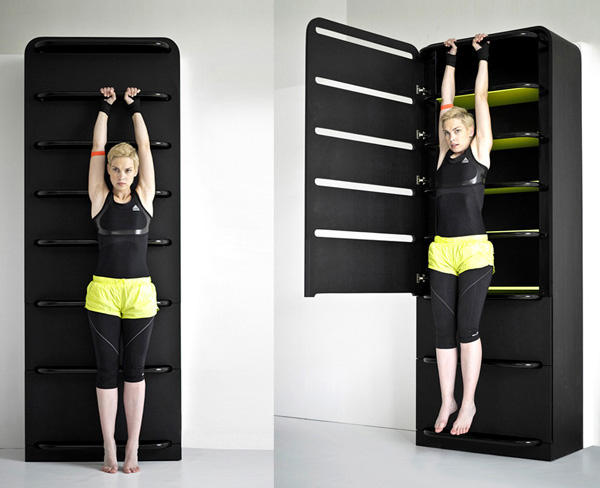 To_be_MADE's tweet photo. Space Saving Furniture with Fitness Equipment and Storage by Lucie Koldova
Soon at To be MADE http://t.co/WGbz5VRh