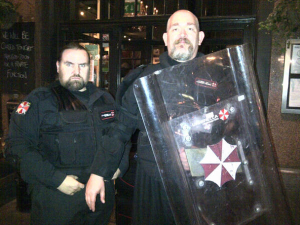 CapcomEurope's tweet photo. Secuirity at tonights @Eurogamer_Expo party is tight #re6 #segx #nohopeleft http://t.co/IJib5L8S