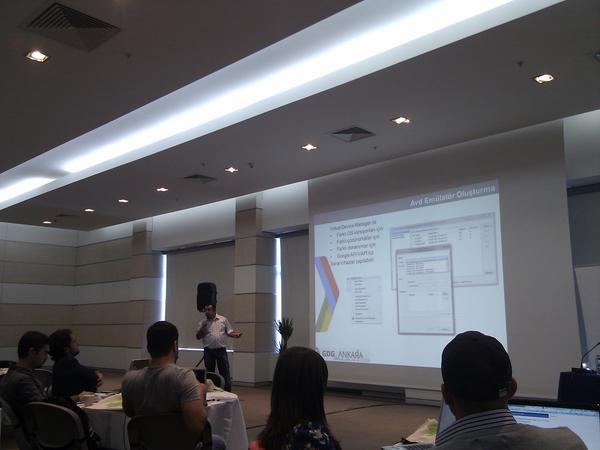 electrocoder's tweet image. @gdgankara #AndroidBootcamp Android Developer